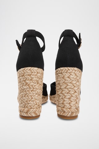 Espadrilles compensées - Noir
