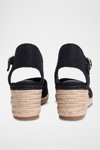 Espadrilles compensées - Noir