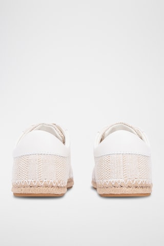 Tennis en lin - Beige