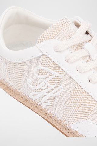 Tennis en lin - Beige