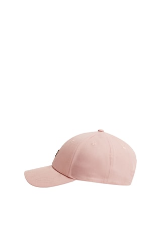Casquette en coton biologique - Rose poudré