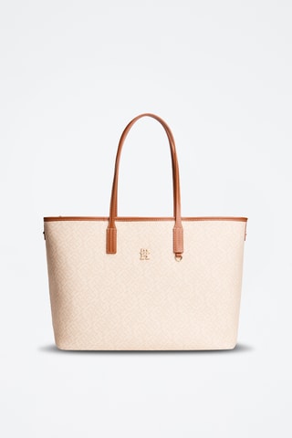 Cabas en cuir - Beige
