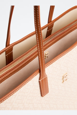 Cabas en cuir - Beige