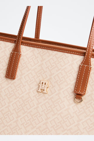Cabas en cuir - Beige