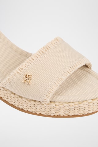 Sandales compensées - Beige