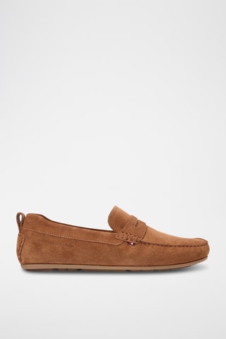 Mocassins en nubuck - Marron