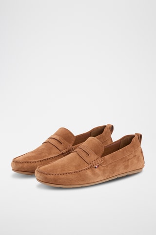 Mocassins en nubuck - Marron