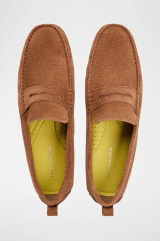 Mocassins en nubuck - Marron