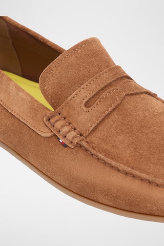 Mocassins en nubuck - Marron