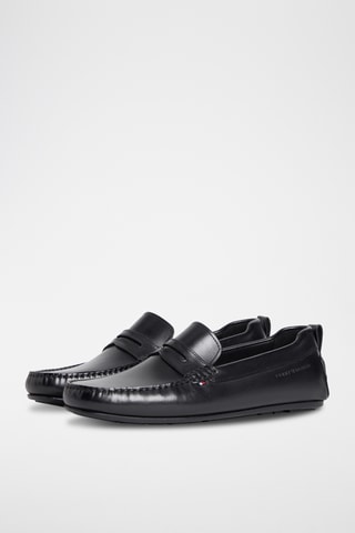 Mocassins en cuir nappa - Noir