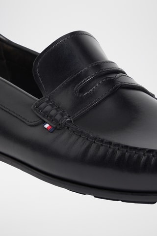 Mocassins en cuir nappa - Noir