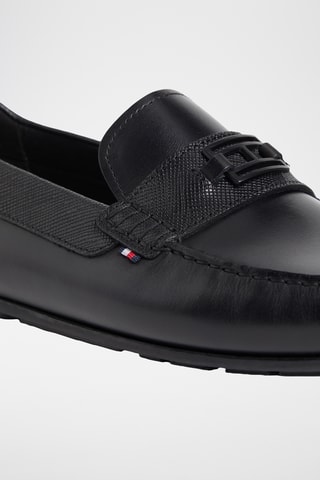Mocassins en cuir nappa - Noir