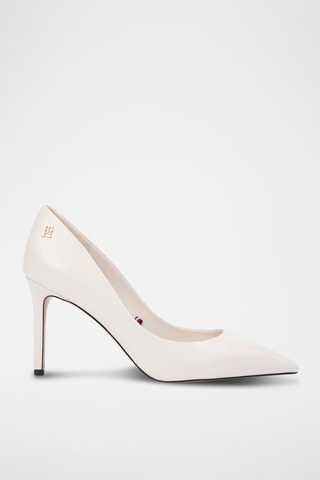 Escarpins en cuir - Beige clair