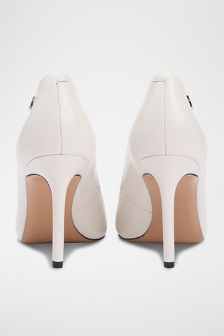 Escarpins en cuir - Beige clair