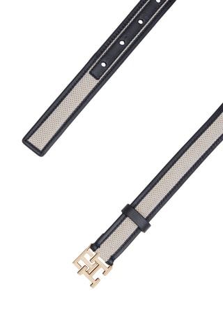 Ceinture en cuir - Bleu nuit