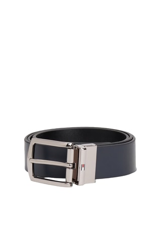 Ceinture en cuir - Bleu marine
