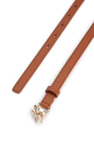 Ceinture en cuir - Marron