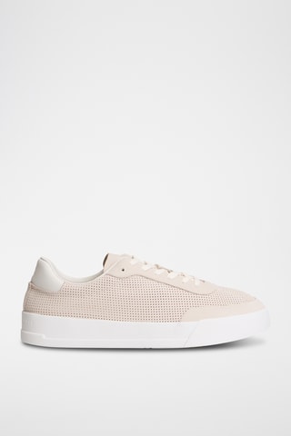 Baskets en cuir - Beige clair