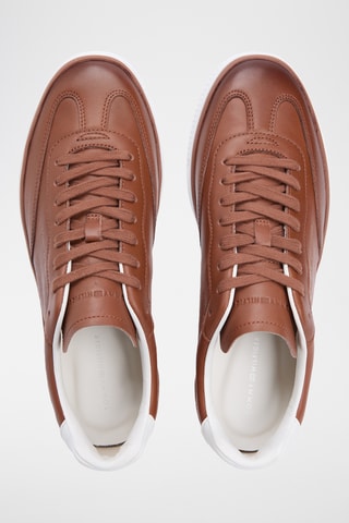 Baskets en cuir nappa - Marron
