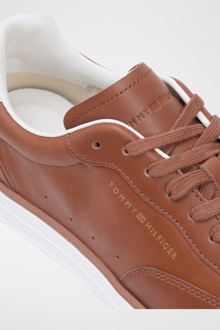 Baskets en cuir nappa - Marron