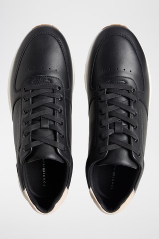 Baskets en cuir nappa - Noir