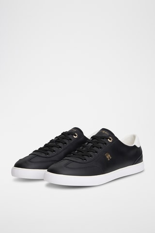 Baskets en cuir - Noir