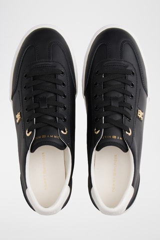 Baskets en cuir - Noir