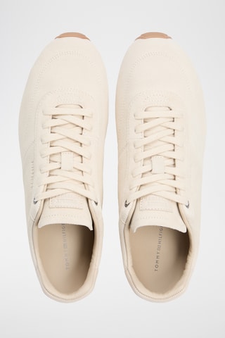 Baskets en nubuck - Beige clair