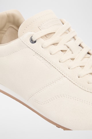 Baskets en nubuck - Beige clair