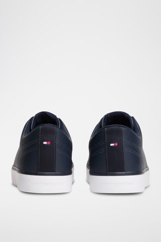 Baskets en cuir - Bleu foncé