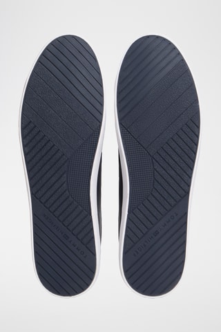 Baskets en cuir - Bleu foncé