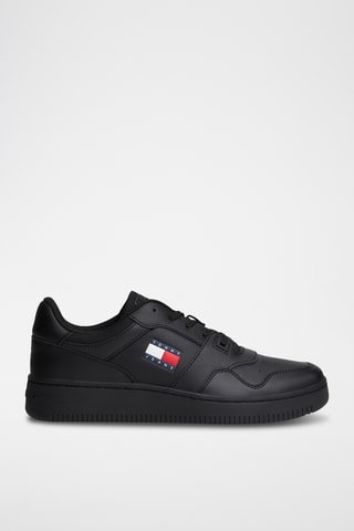 Baskets en cuir - Noir