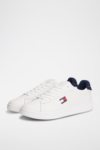 Baskets en cuir - Blanc
