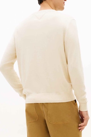 Pull en coton biologique et cachemire - Beige