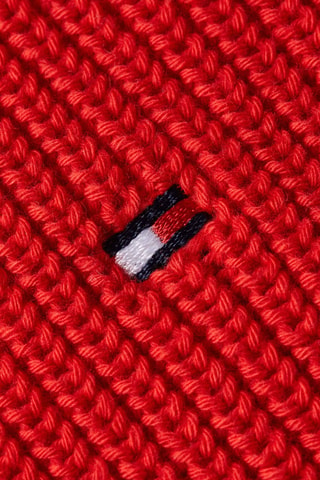 Pull en coton biologique - Rouge