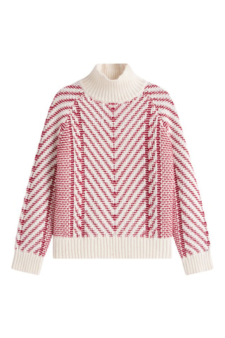 Pull en laine - Rouge