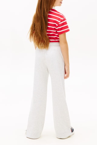 Jogging wide legs - Gris chiné