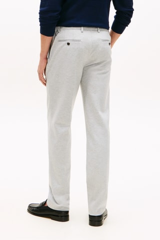 Pantalon straight - Gris clair