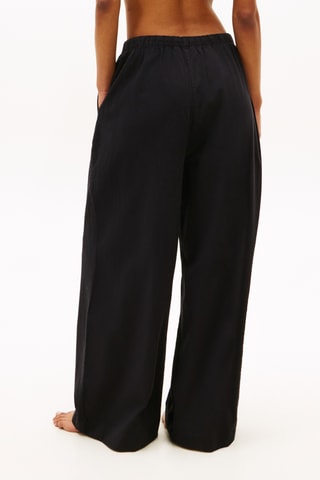 Pantalon wide legs - Noir
