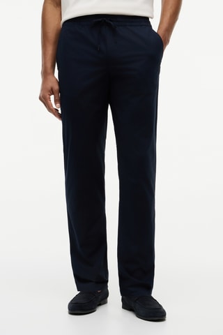 Pantalon slim - Bleu nuit