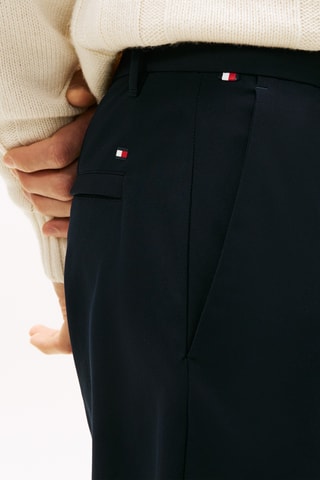 Pantalon straight - Bleu nuit