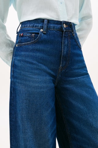 Jean wide legs - Bleu marine