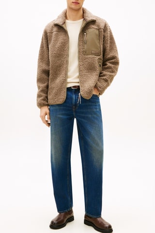 Veste de survêtement polaire - Taupe