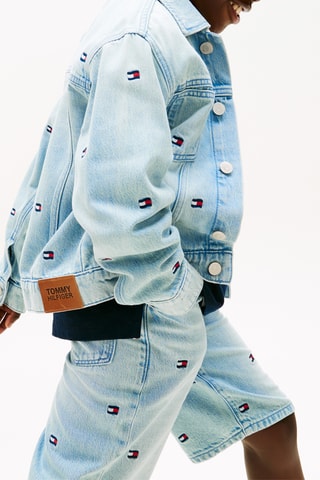 Veste en jean - Bleu