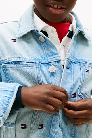 Veste en jean - Bleu