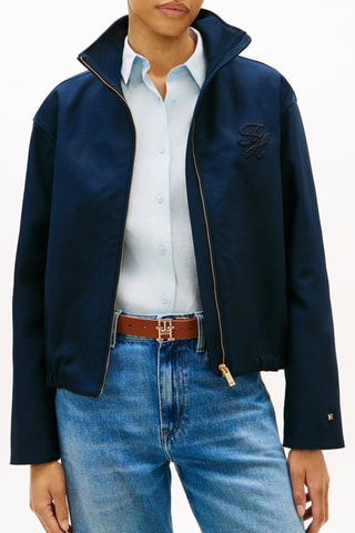 Veste oversize - Bleu marine