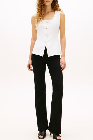 Veste en lin - Blanc