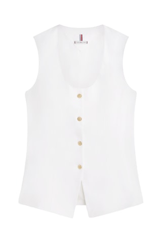 Veste en lin - Blanc