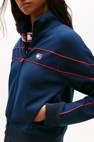 Veste en coton biologique - Bleu marine