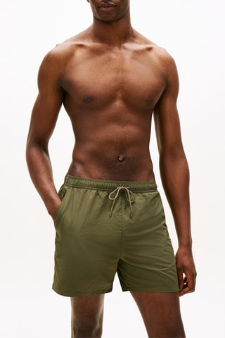 Short de bain - Vert olive